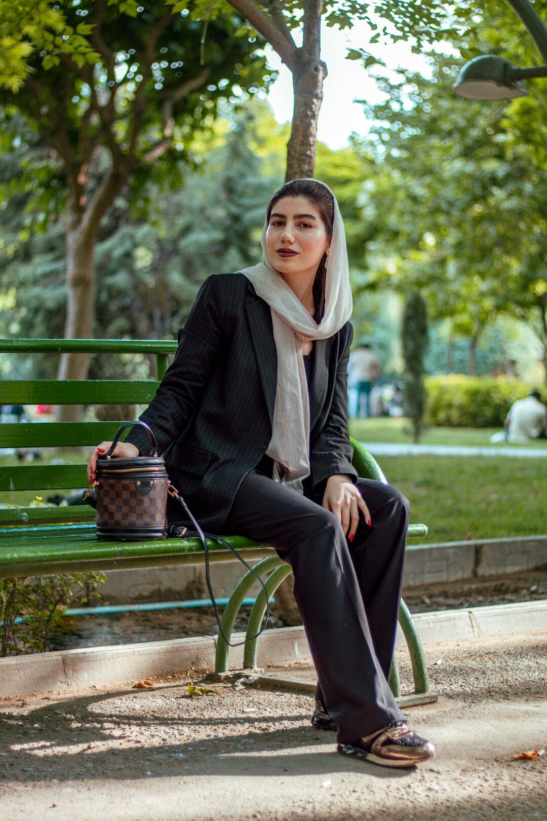 Portrait of Turkish female lawyer